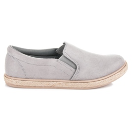 Seastar Espadrillas slipons in camoscio grigio