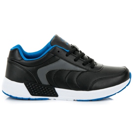 Ax Boxing Scarpe da uomo legate nero
