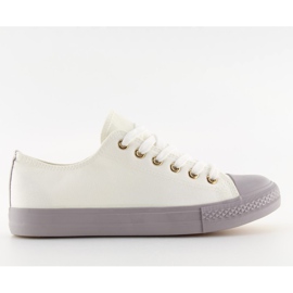 Sneakers da donna bianco-grigio BIANCO / GRIGIO bianca