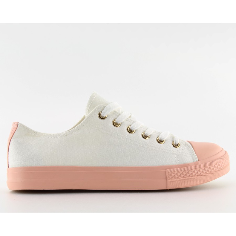 Sneakers da donna bianco-rosa BIANCO / ROSA bianca