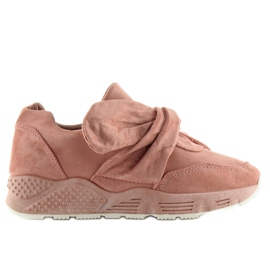 Scarpe Sportive Scamosciato Rosa 06