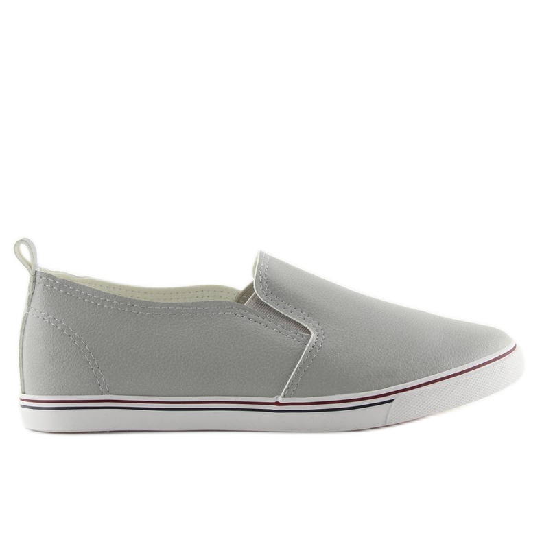 Grigio xl08p Sneakers slip-on in grana grigia