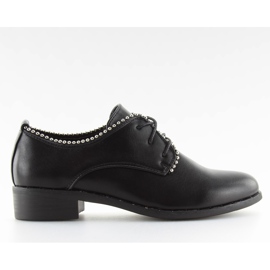 Scarpe stringate nere per donna nere nero