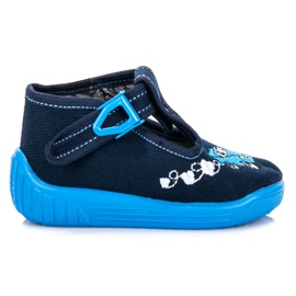 Reweks Pantofole per ragazzo blu