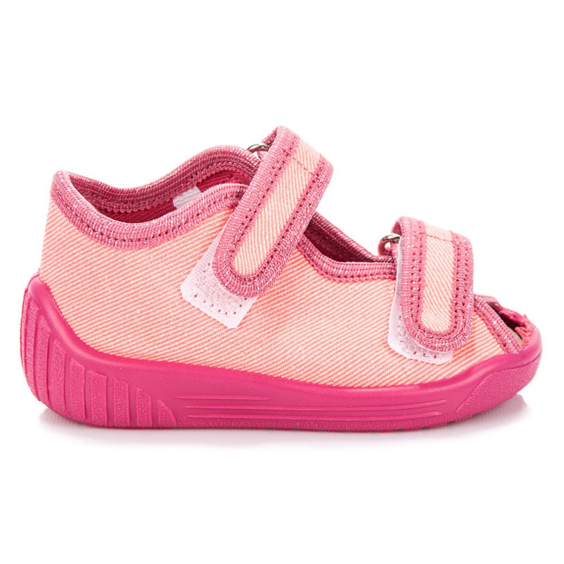 Reweks Ciabatte in velcro arancia