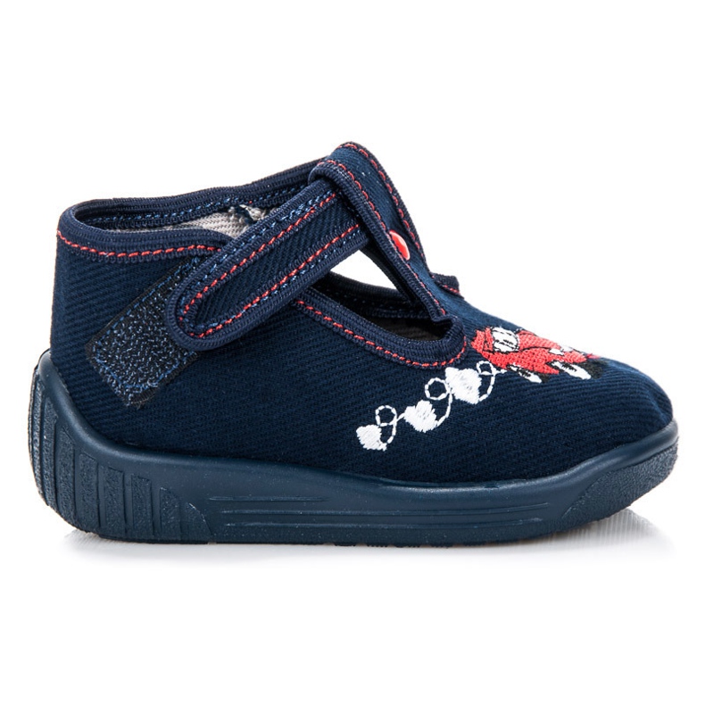 Reweks Scarpe blu navy con un'auto