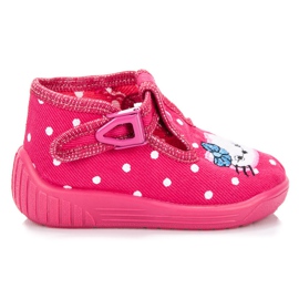 Reweks Scarpe rosa a pois
