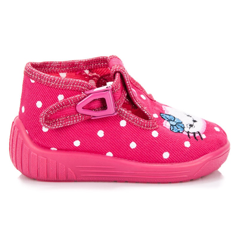 Reweks Scarpe rosa a pois