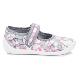 Reweks Scarpe fatte in casa con un motivo grigio