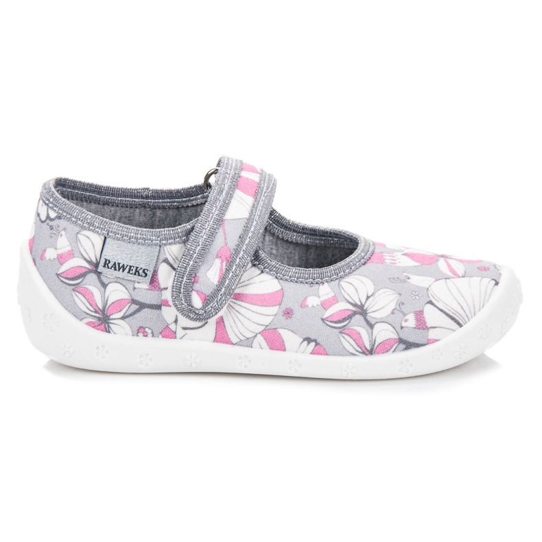 Reweks Scarpe fatte in casa con un motivo grigio