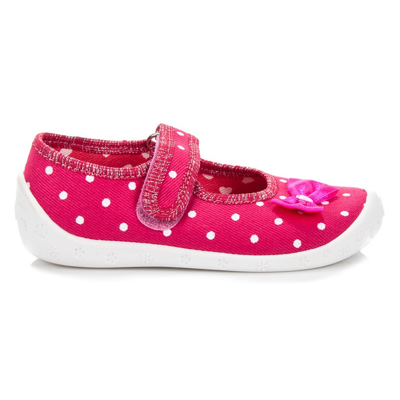 Reweks Scarpe a pois fatte in casa rosa