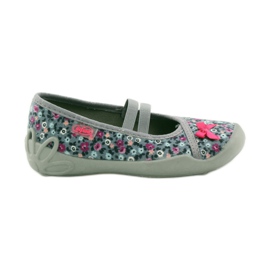 Ciabatte per ragazze prato Befado 116x227 rosa grigio
