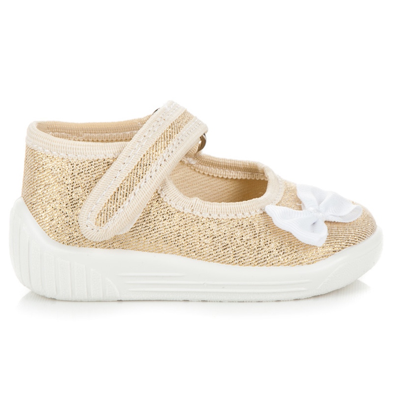 Reweks Scarpe d'oro con fiocco