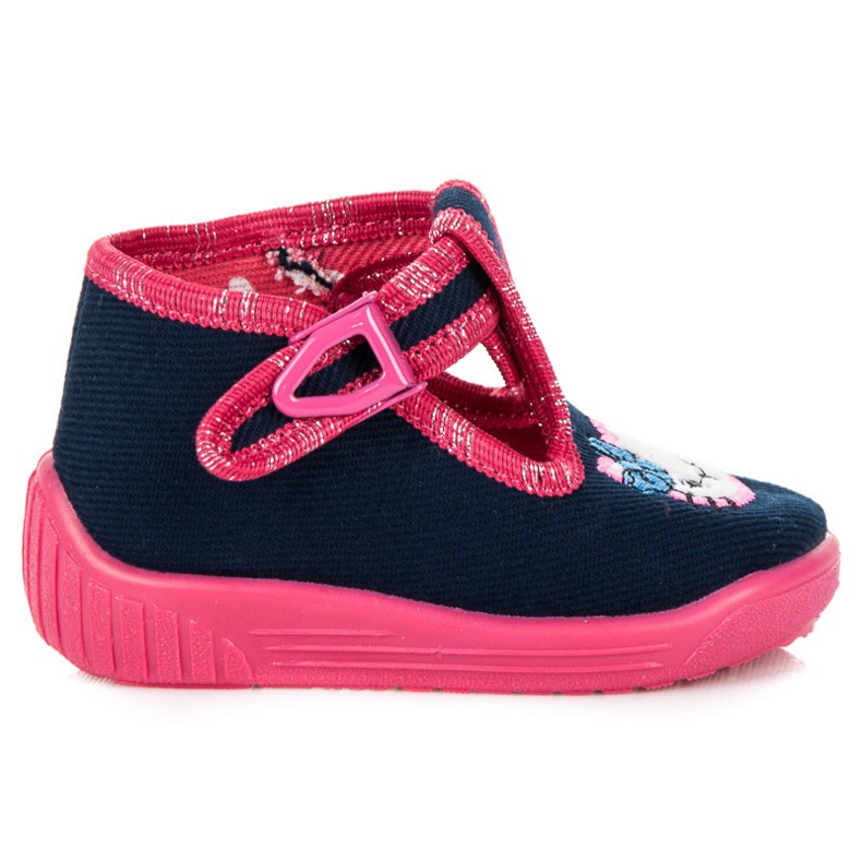 Reweks Scarpe da gattino blu marino