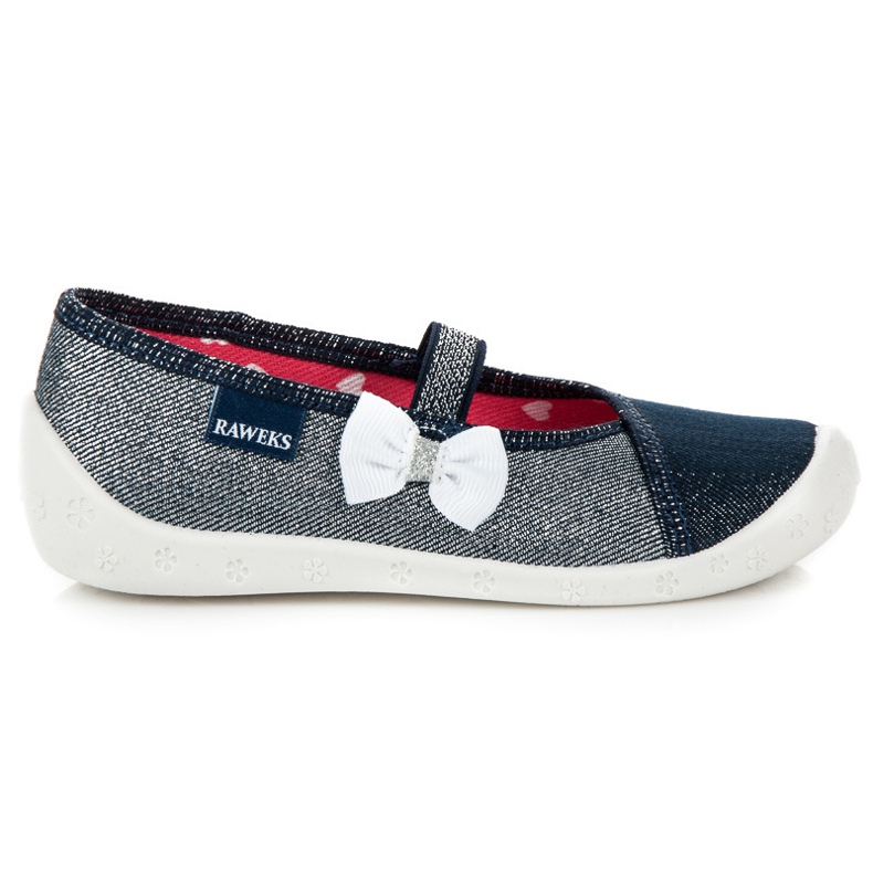 Reweks Calzature comode per la casa blu