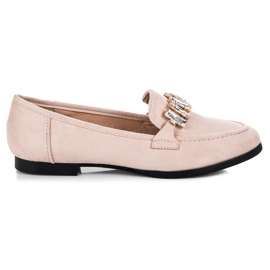 Vices Scarpe in camoscio con ornamento marrone