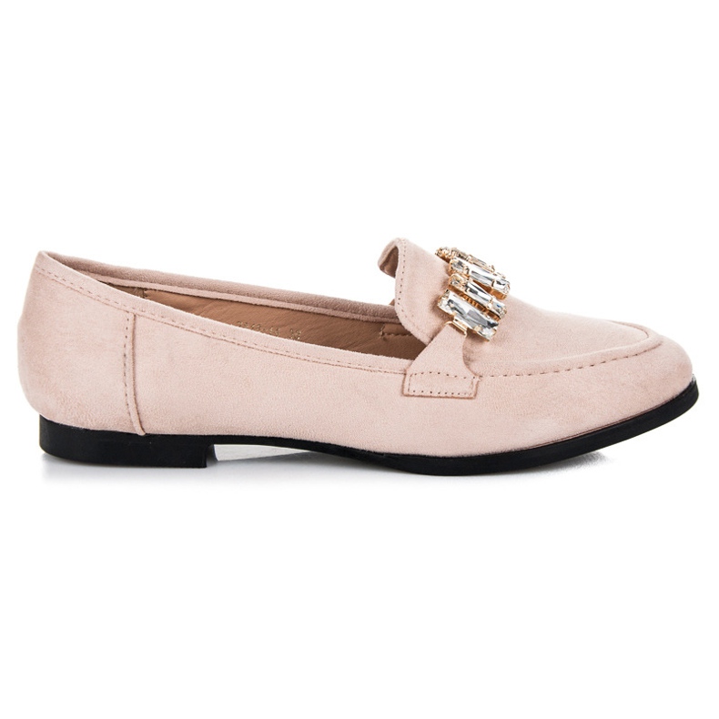 Vices Scarpe in camoscio con ornamento marrone
