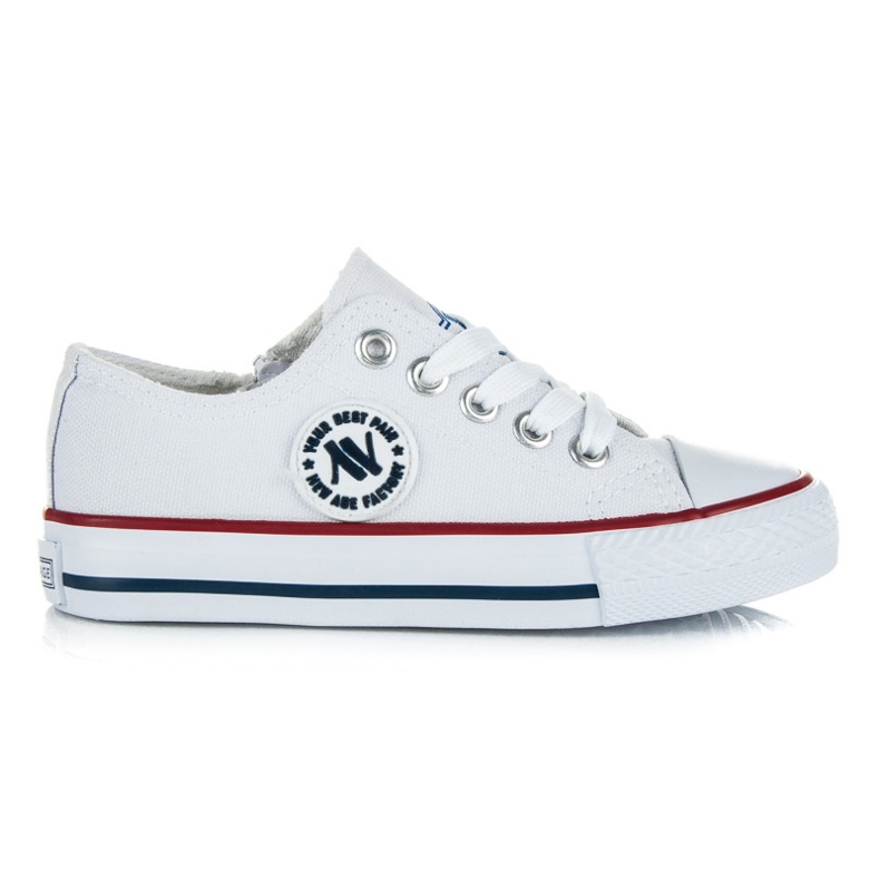 New Age Scarpe sportive per bambini bianca