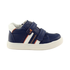 American Club Stivali Sport American 703915 sottopiede in pelle blu