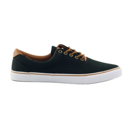 American Club Sneakers nere legate 18-65 nero marrone
