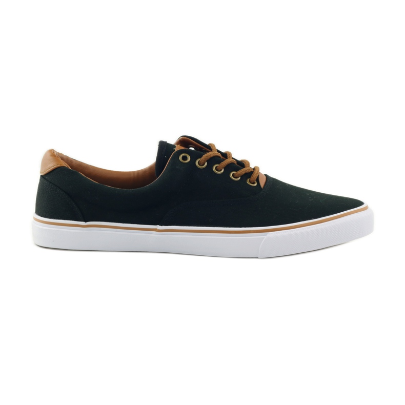 American Club Sneakers nere legate 18-65 nero marrone
