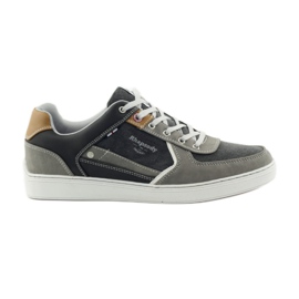 American Club Grigio American 703021 scarpe sportive grigie da uomo marrone
