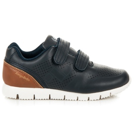 Arrigo Bello Scarpe da bambino in velcro blu