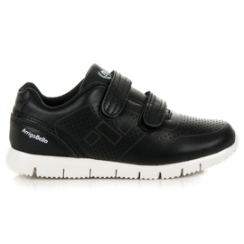 Arrigo Bello Scarpe con velcro da bambino nero