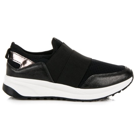 Scarpe sportive slip-on nero
