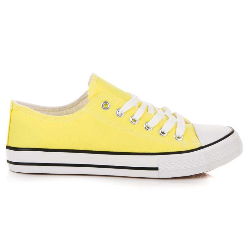 Scarpe da ginnastica gialle giallo