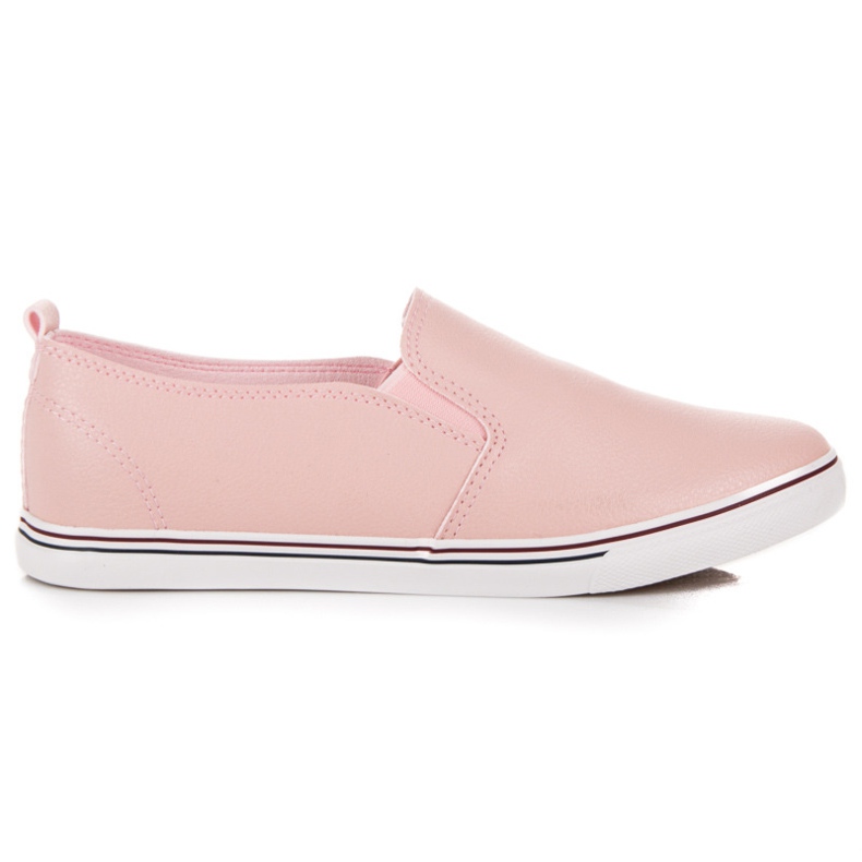 Slip su scarpe da ginnastica rosa
