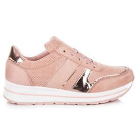 Seastar Scarpe Scamosciate Sulla Piattaforma rosa