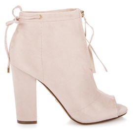 Seastar Stivaletti open toe marrone