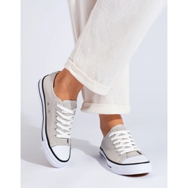 Scarpe da ginnastica grigie grigio