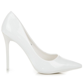 Seastar Tacchi alti sexy laccati bianco