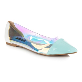 Vices Ballerine trasparenti multicolore