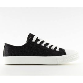 Sneakers da donna nere T-1717 nere nero
