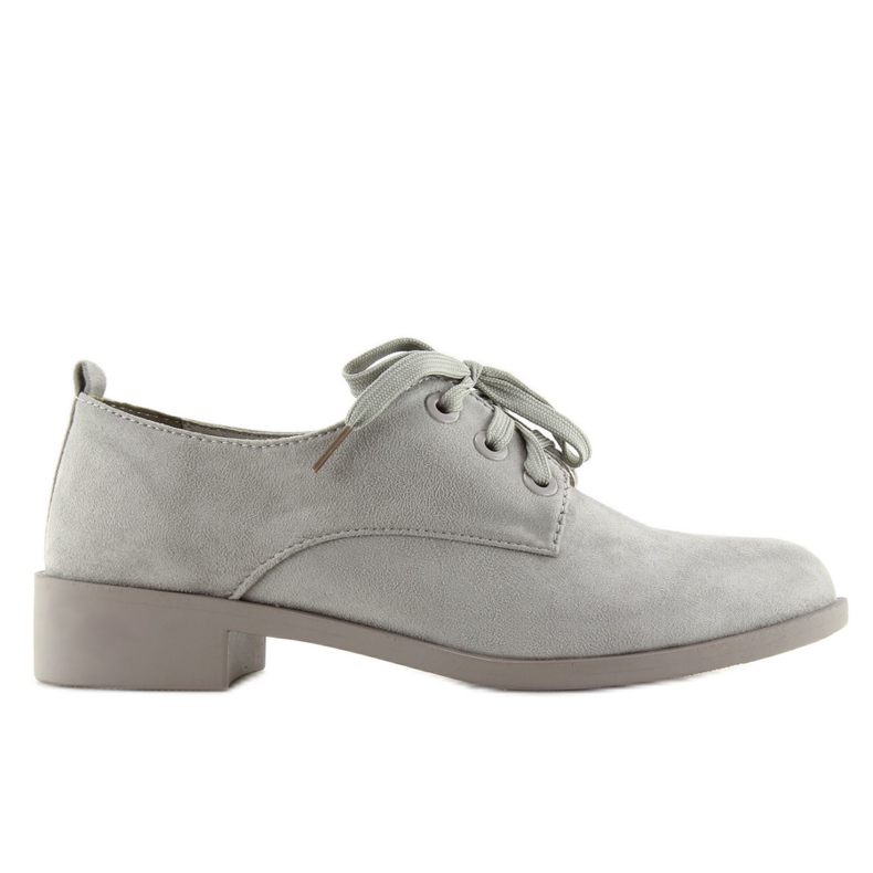 Mocassini Da Donna Allacciati Grigio Nc138 Grigio