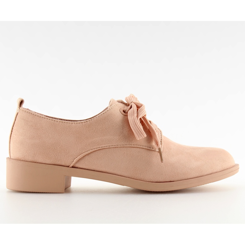 Mocassini per le donne pizzo rosa NC138 rosa
