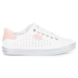 L&H Sneakers traforate bianca