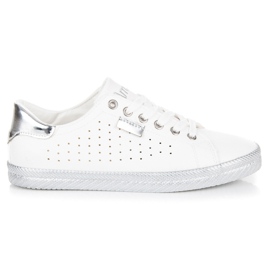 L&H Sneakers traforate bianca