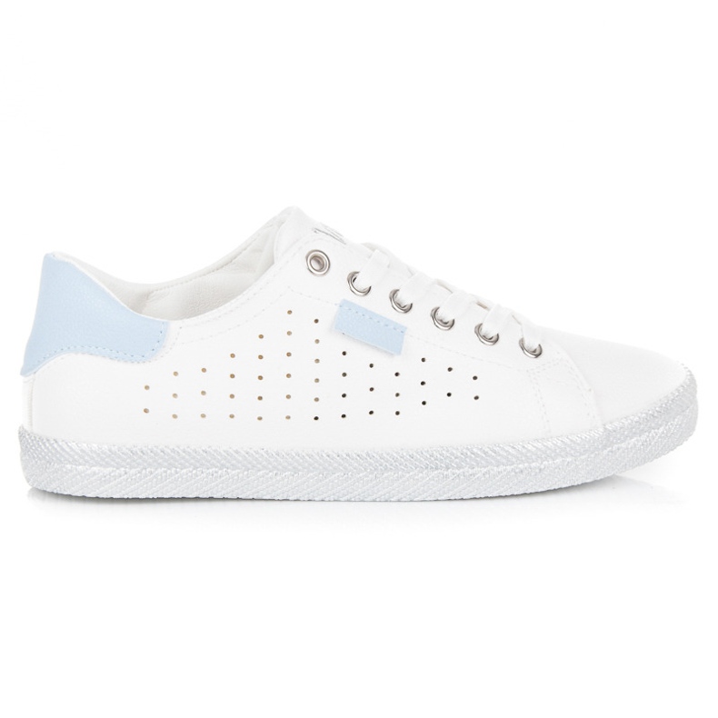 L&H Sneakers traforate bianca