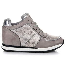 Vices Scarpe da ginnastica legate grigio