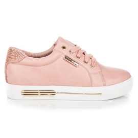 Vices Scarpe sportive con plateau rosa