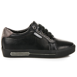 Vices Scarpe sportive con plateau nero marrone