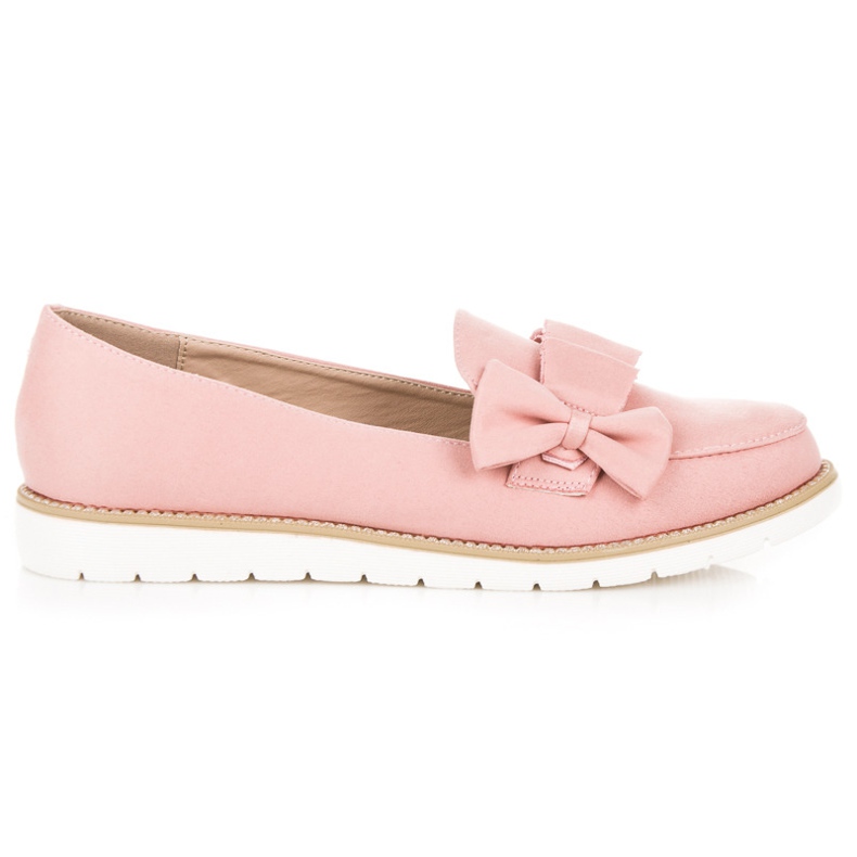 Vices Scarpe basse con fiocco rosa