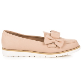 Vices Scarpe basse con fiocco marrone