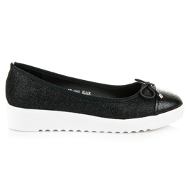 Nio Nio Ballerine Sulla Piattaforma nero