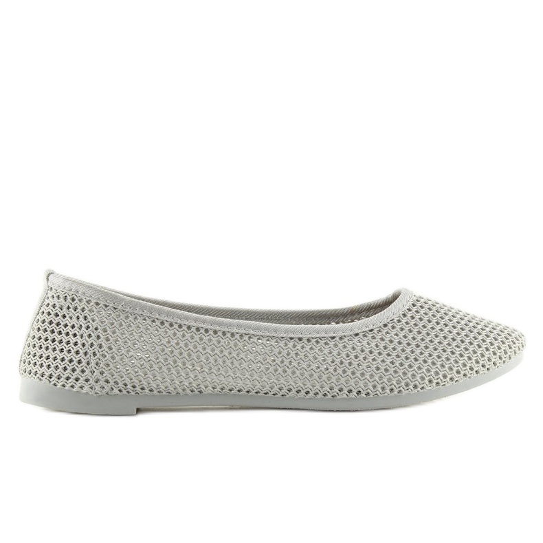 Ballerine in rete grigia JX56 Grigio