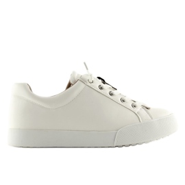 Sneakers da donna bianche 7209 White bianco